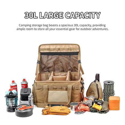 TravelPets™ 30L Camping Gear Organizer